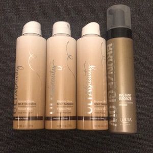 3 New Ulta Self Tanners Medium to Deep with Bonus